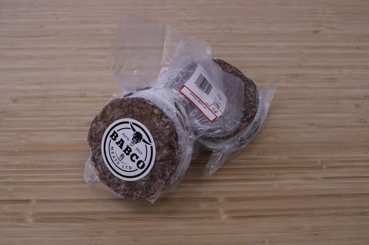 Bison Burgers (4 Patties)